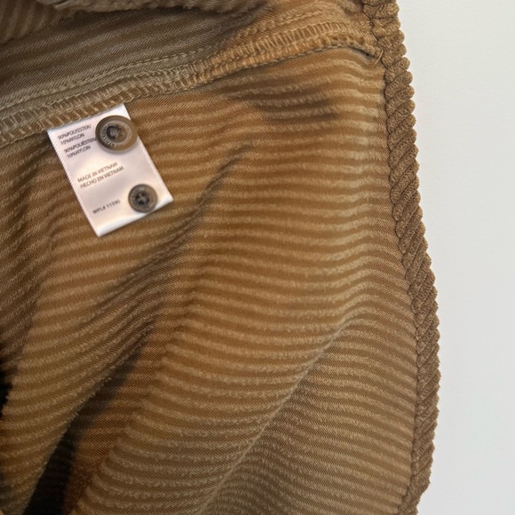 NWT Weatherproof Brown Corduroy Shirt, S - Picture 4 of 9